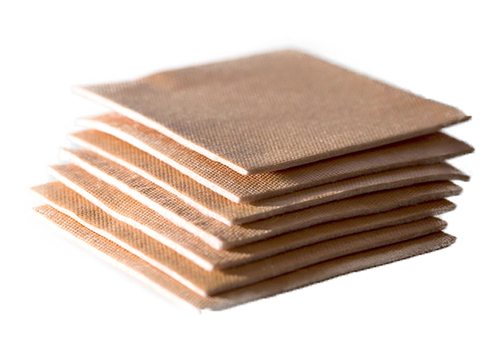 copper wound dressing stack